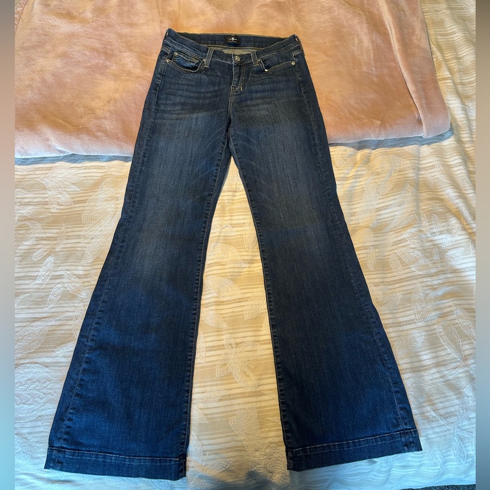 7 For All Mankind Classic 7 Low Rise Bootcut Jeans